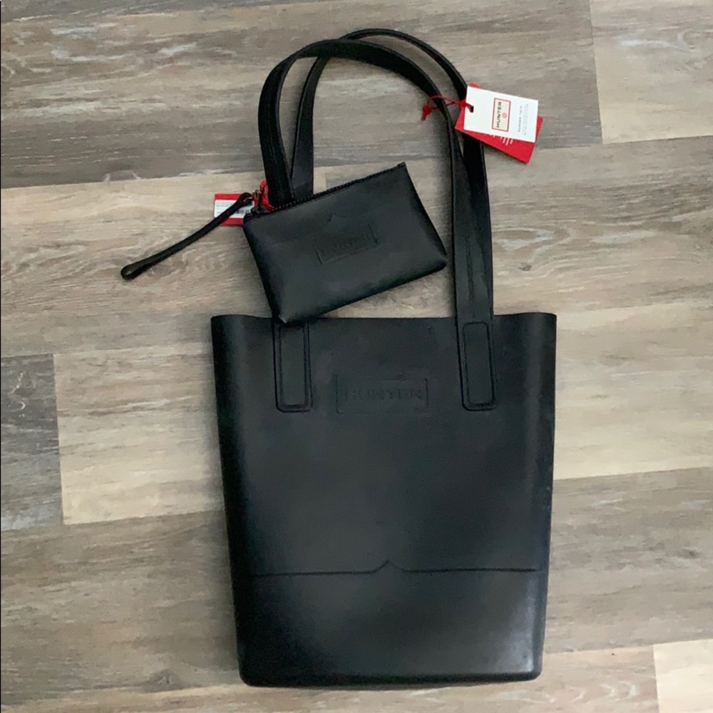 Rubber Tote & Wristlet Set